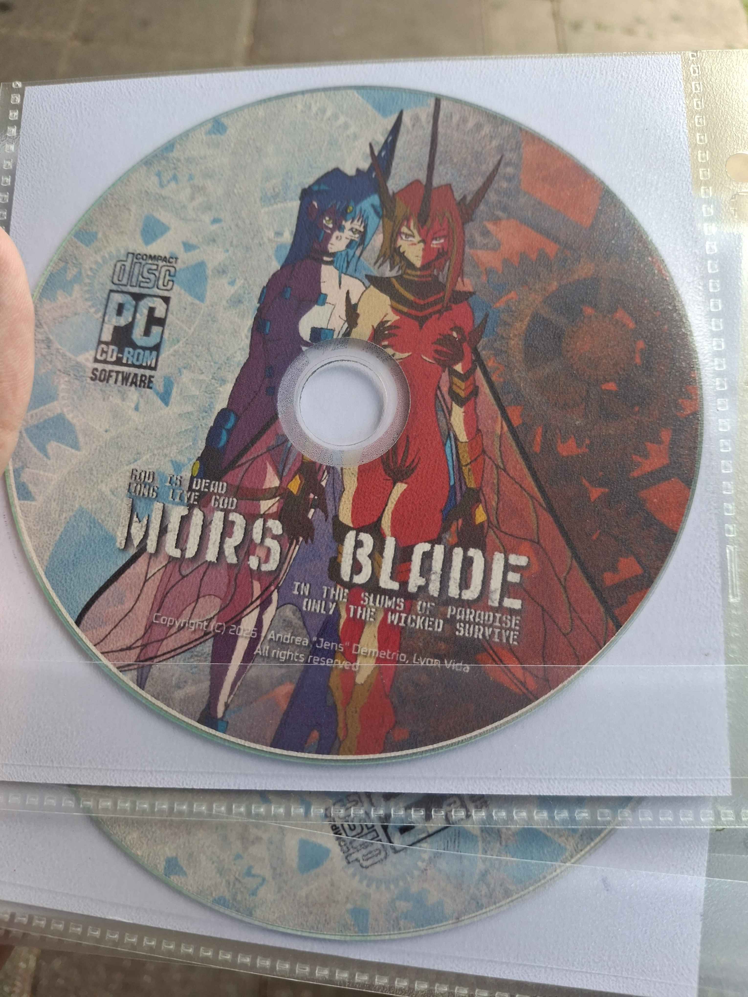 Mors Blade - printed CDs